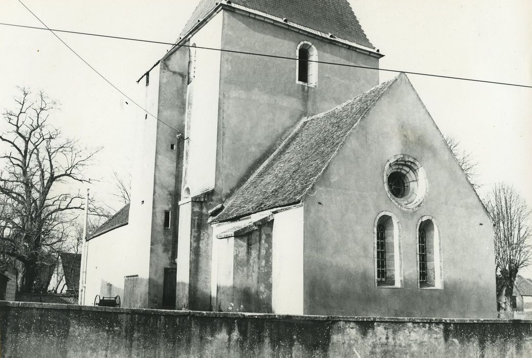 Eglise : Chevet, vue générale