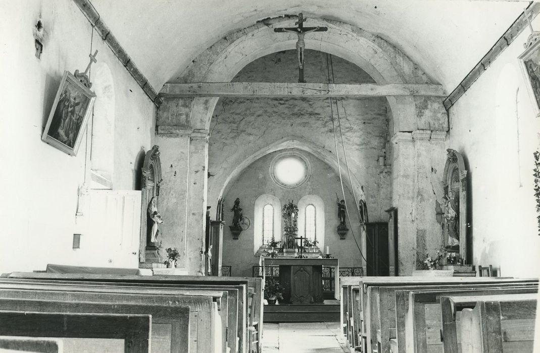 Eglise : Nef, vue générale