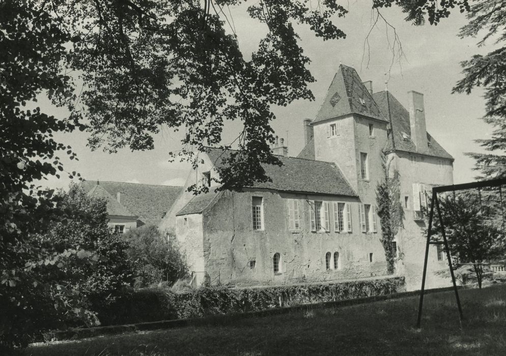 Château : Façade sud, vue générale