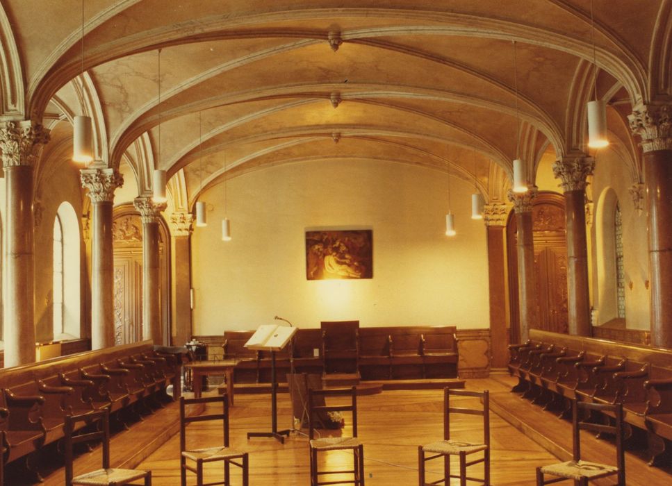 Couvent des Carmes, puis de la Visitation (ancien) : Choeur des religieuses, vue générale