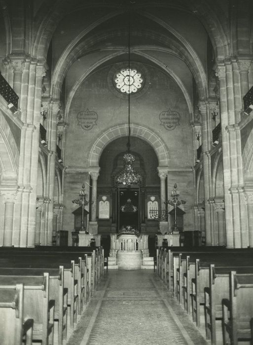 Synagogue : Nef, vue générale