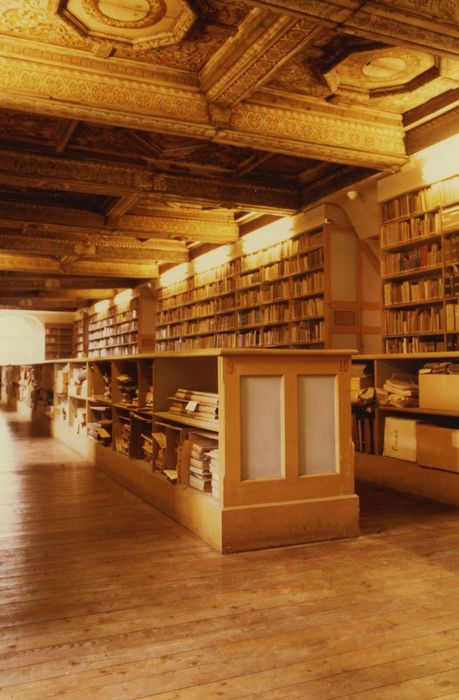 Collège des jésuites des Godrans (ancien) : Salle des devises, vue partielle