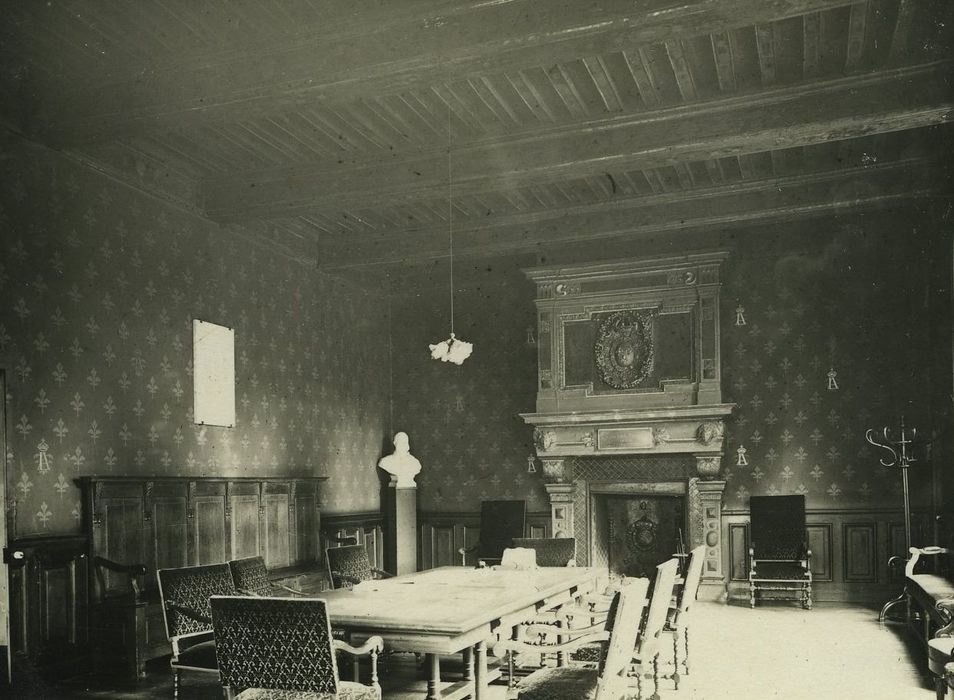 Palais de Justice : Salle du conseil des avocats, vue générale