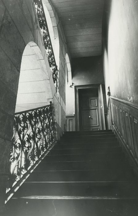 Hôtel Berbisey : Escalier d’honneur, vue partielle