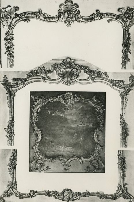 Hôtel du Président Bouhier : Grand salon, détail des décors