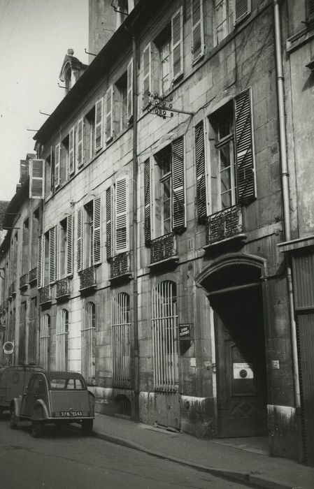 Hôtel Patarin (ancien) : Façade sur rue, vue générale