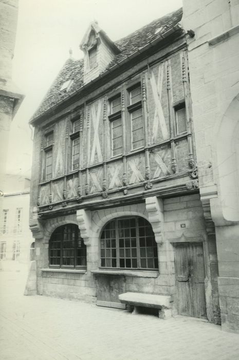 Maison dite Maison Millière : Façade sur rue, vue générale