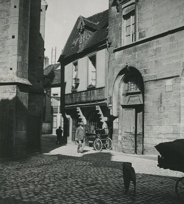 Maison dite Maison Millière : Façade sur rue, vue générale