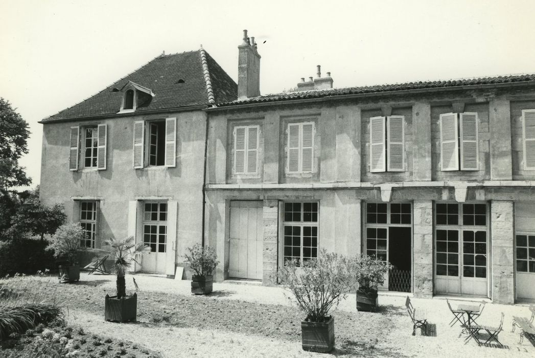 Maison des Argentières : Façade sud, vue partielle