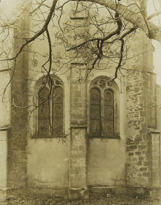 Eglise : Chevet, vue partielle