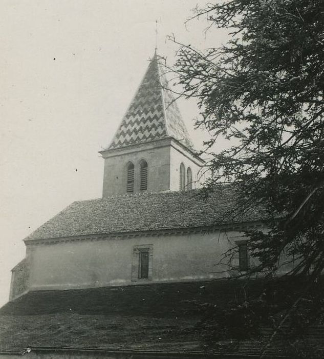 Eglise : Façade latérale nord, vue partielle