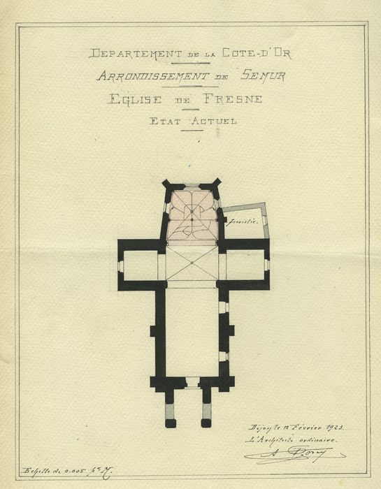 Eglise : Plan, vue générale