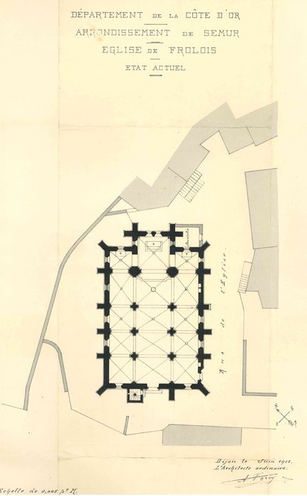 Eglise : Plan, vue générale