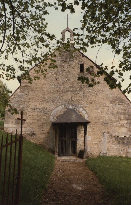 Chapelle de Vellemont : Façade occidentale, vue générale