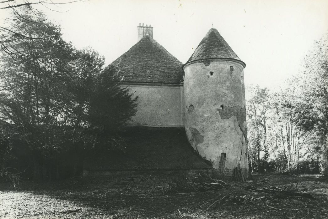 Château de Promenois : Façade nord, vue générale