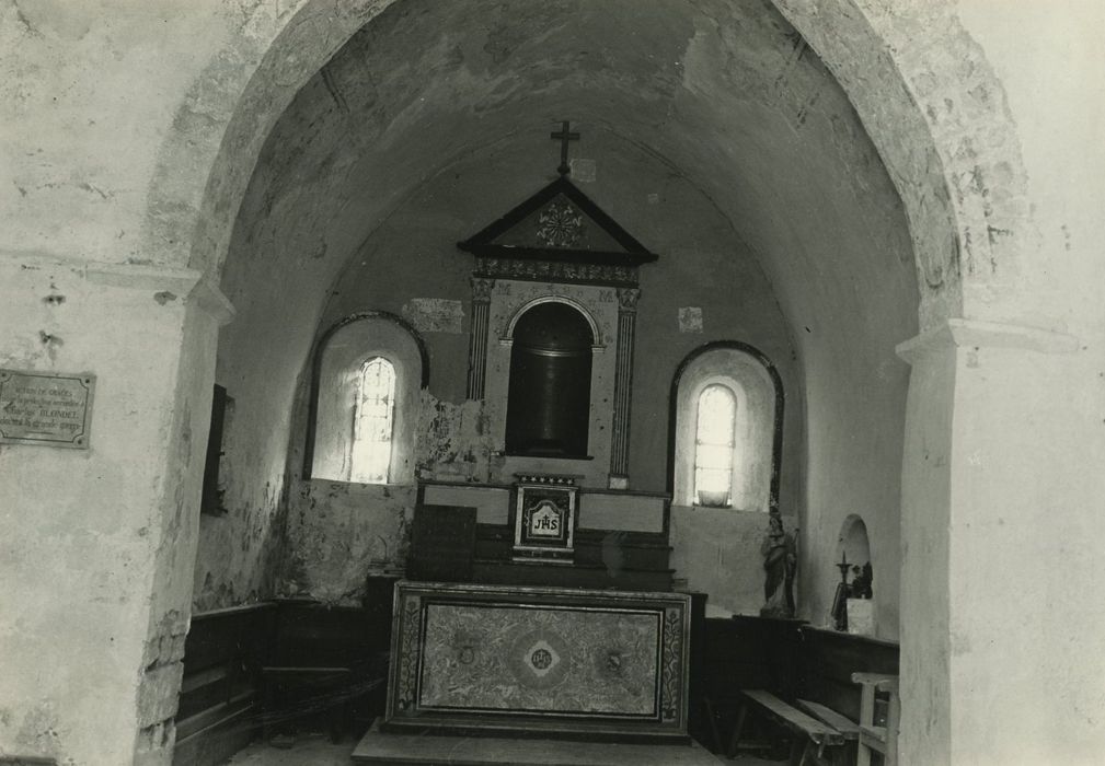 Chapelle Saint-Louis (ancienne) : Choeur, vue générale