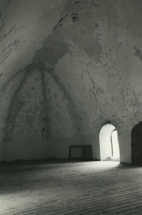 Château : Chapelle, voûte, vue générale