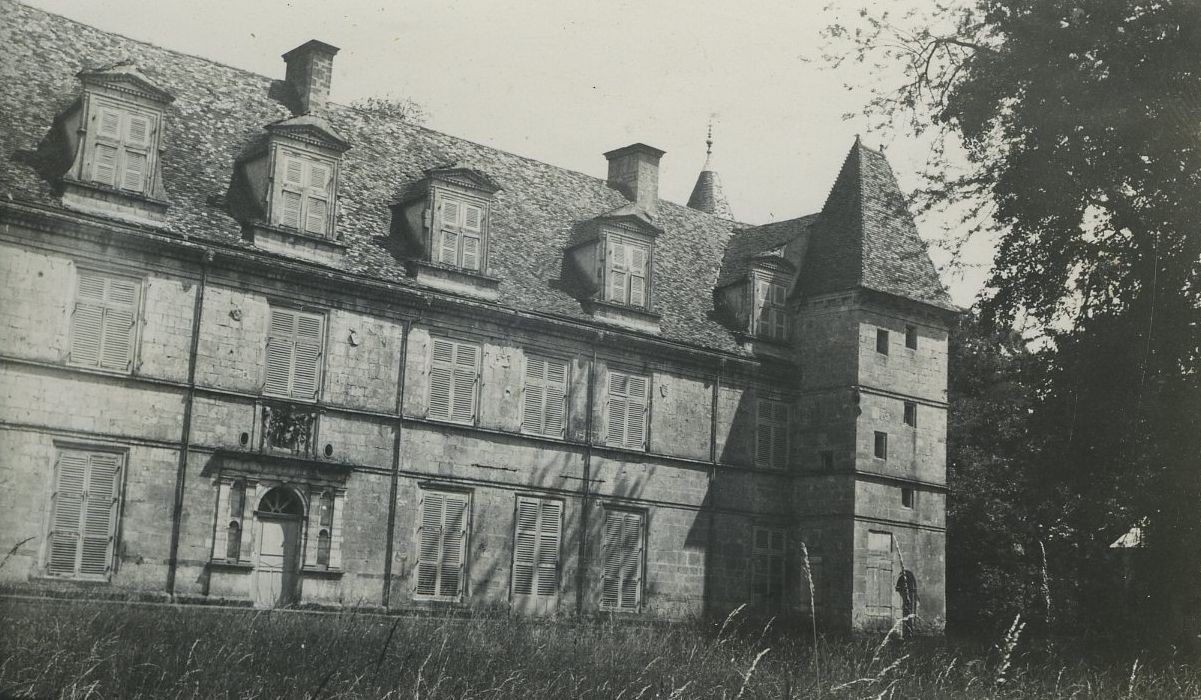 Château : Ensemble ouest, vue partielle