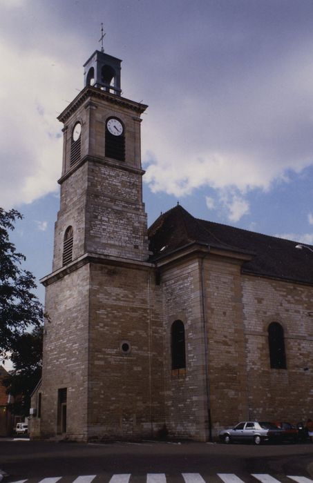 Eglise Notre-Dame-de-l'Assomption : Clocher, élévation sud et est, vue générale