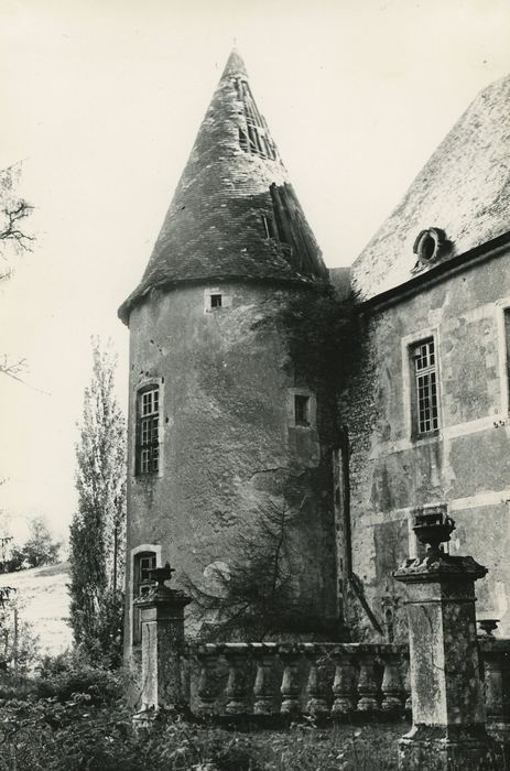 Château : Tour sud-est, vue générale