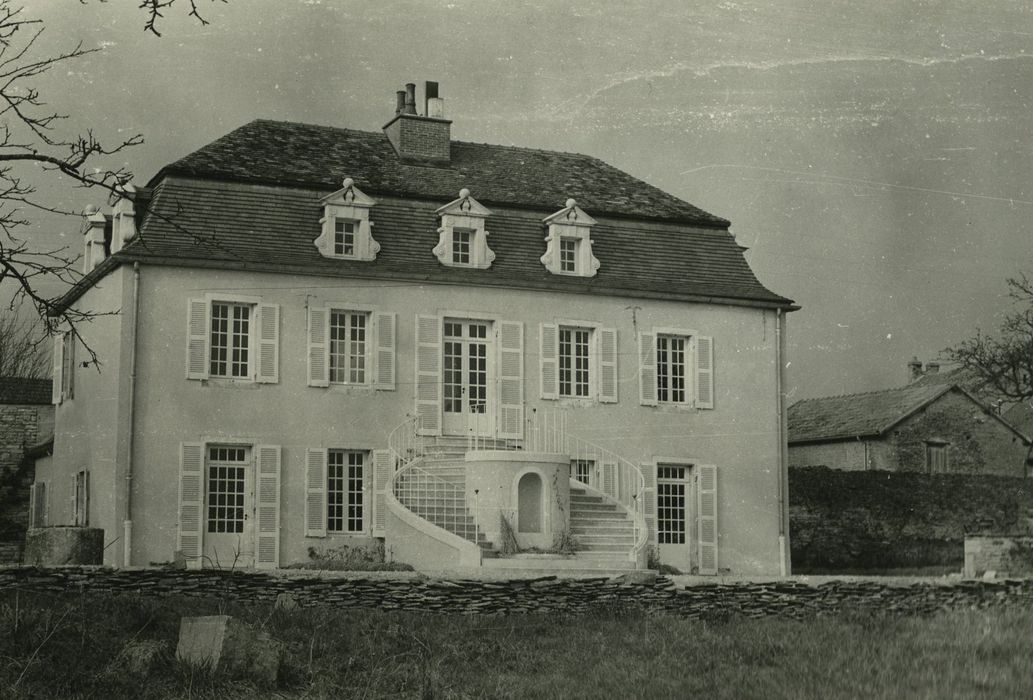 Maison de Claude Hoin : Façade sud, vue générale