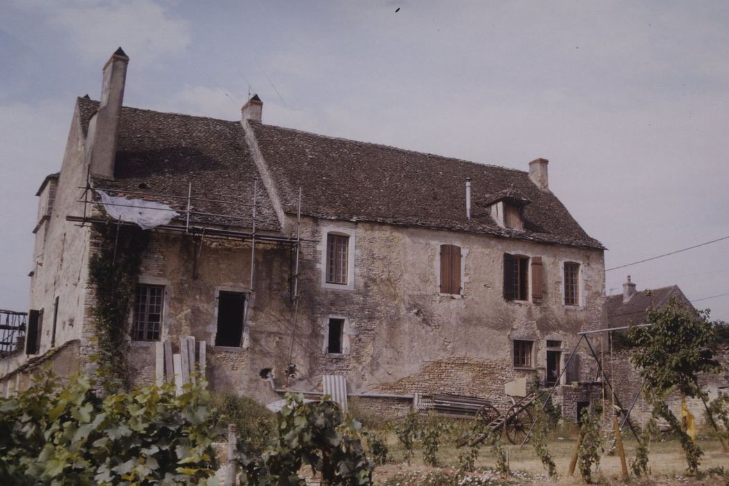 Château de la Velle : Façade nord, vue générale