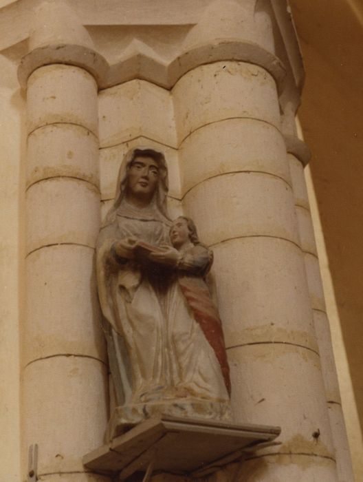 groupe sculpté : Education de la Vierge (l’)