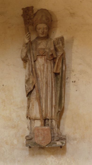 statue : Saint Abbé non identifié