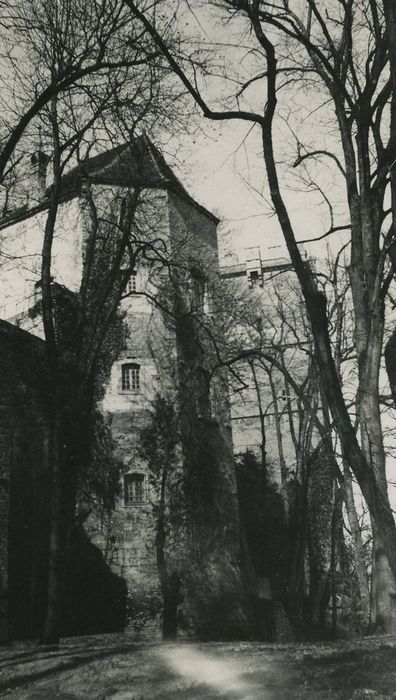 Château de Buffon : Tour, élévation est, vue générale