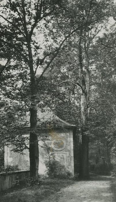 Château de Buffon : Pavillon du parc, vue générale