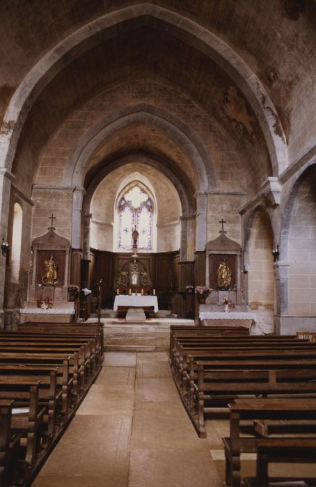 Eglise Saint-Germain d'Auxerre : Nef, vue générale