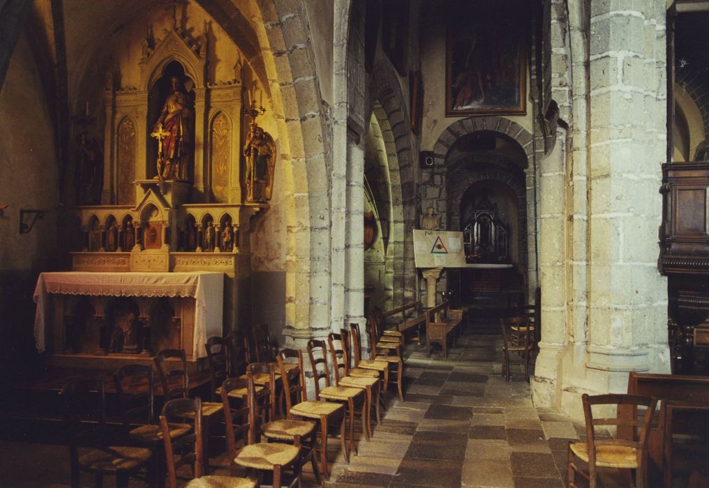 Eglise Saint-Jean-Baptiste : Collatéral nord, vue générale