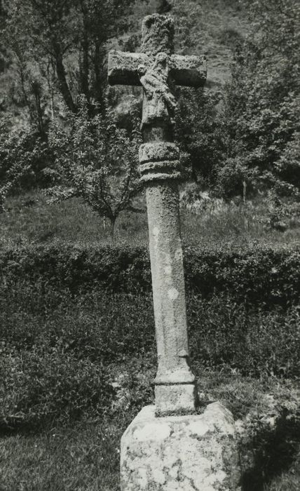 Croix de chemin à l'effigie de Notre-Dame-de-Pitié, vue générale