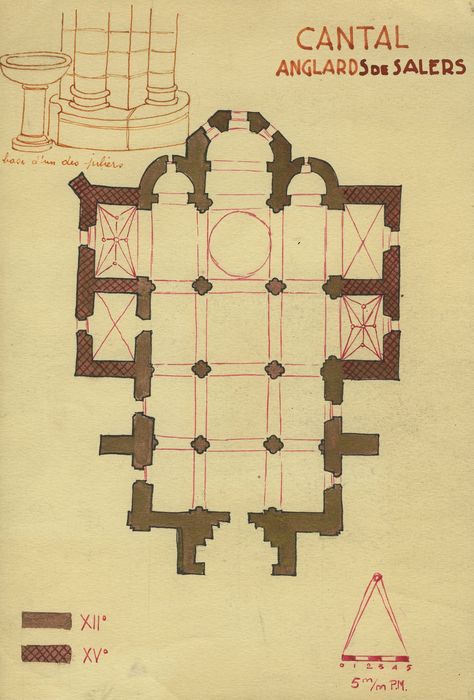 Eglise Saint-Thyrse : Plan, vue générale