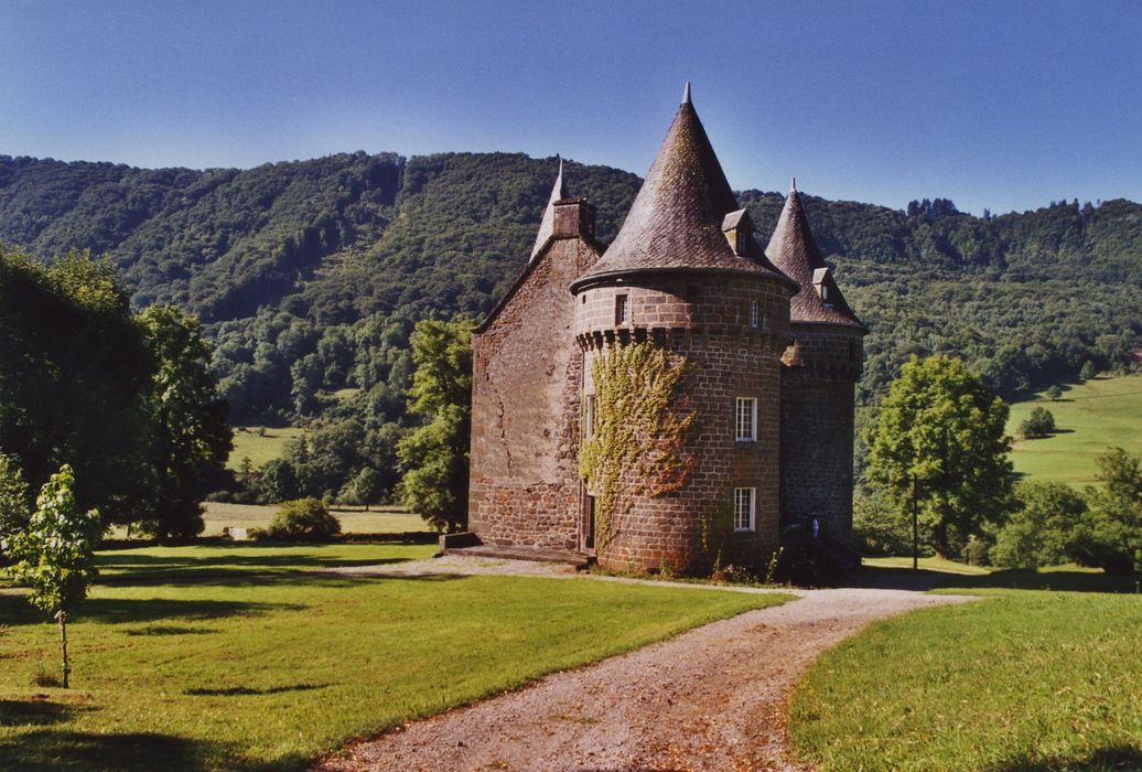 Château de Longevergne : Ensemble nord-ouest, vue générale