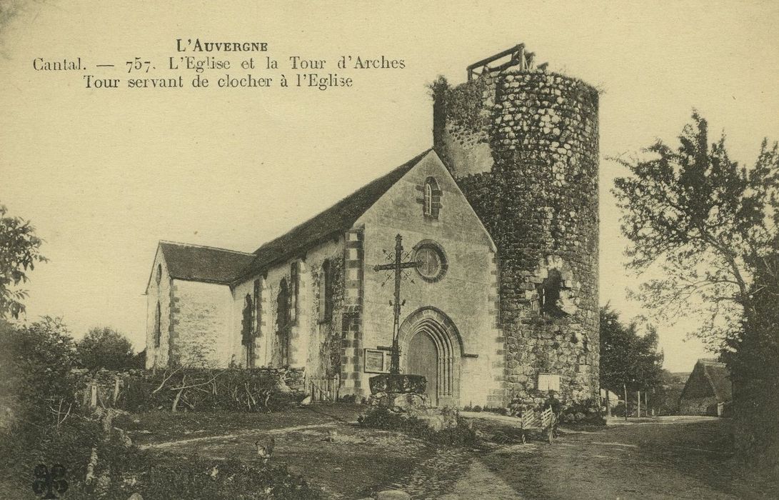 Eglise Saint-Julien : Ensemble nord-ouest, vue générale