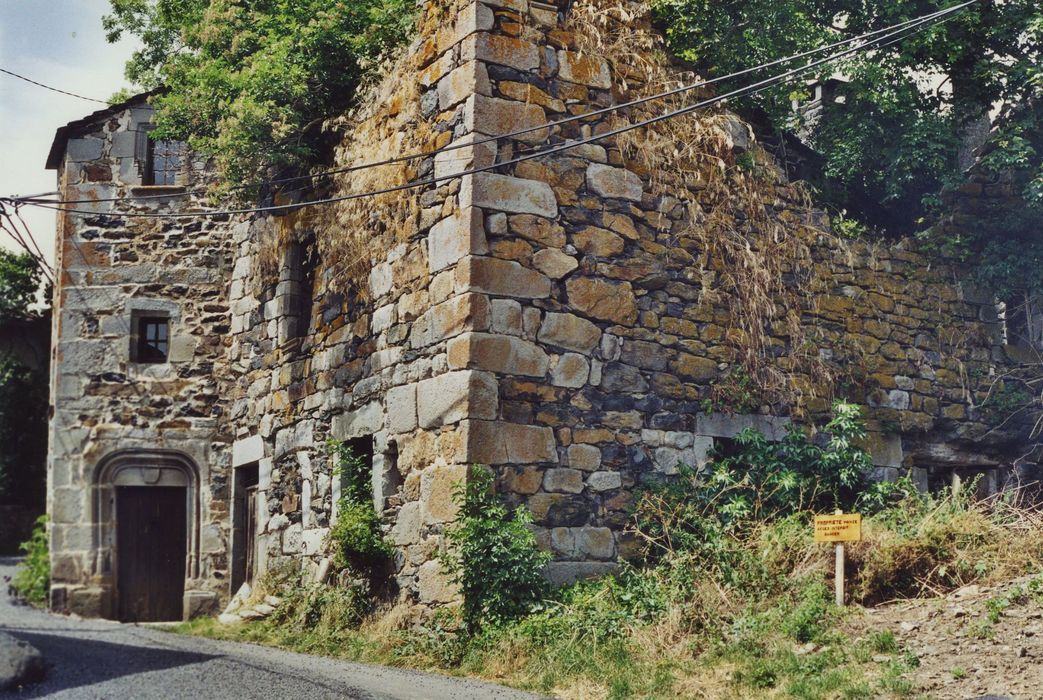 Maison Sauron : Façades sud et est, vue partielle