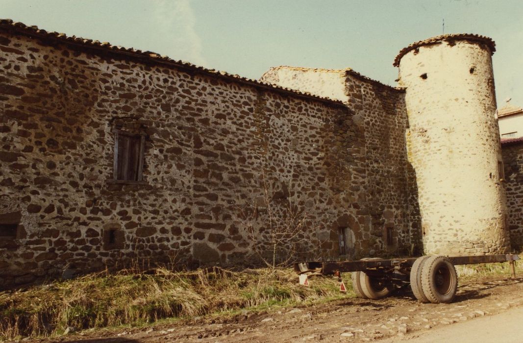 Maison forte ou château de Coubladour : Ensemble nord, vue générale