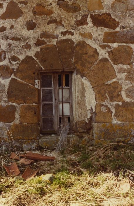 Maison forte ou château de Coubladour : Façade nord, détail