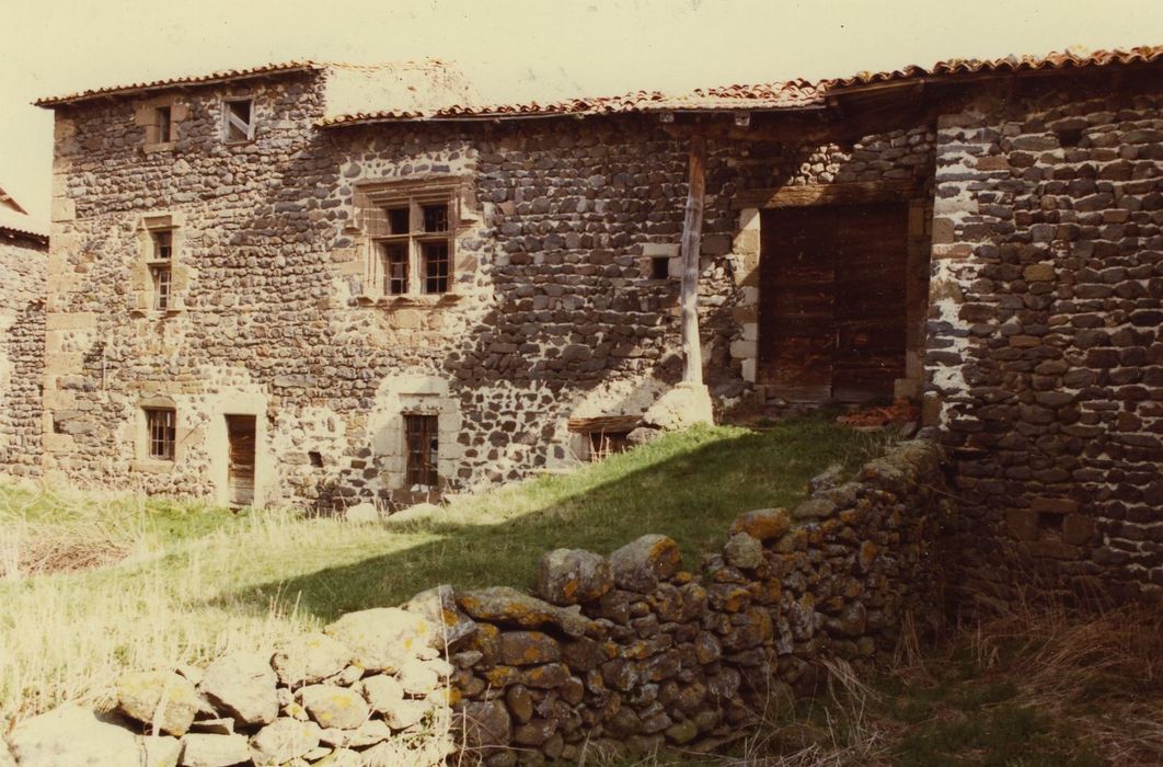 Maison forte ou château de Coubladour : Façade sud, vue générale