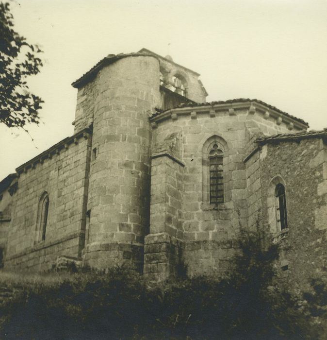 Eglise de la Nativité de la Sainte Vierge : Chevet, vue partielle