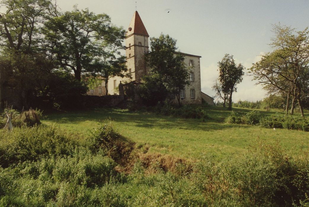 Château de Folgoux : Ensemble sud-est, vue partielle