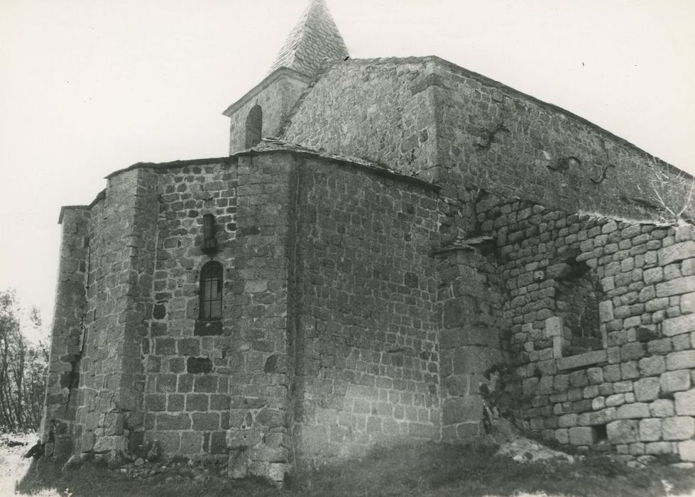 Ancienne église Saint-Voy : Chevet, vue générale