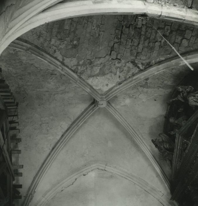 Ancienne église Saint-Jean : Voûte de la croisée, vue générale