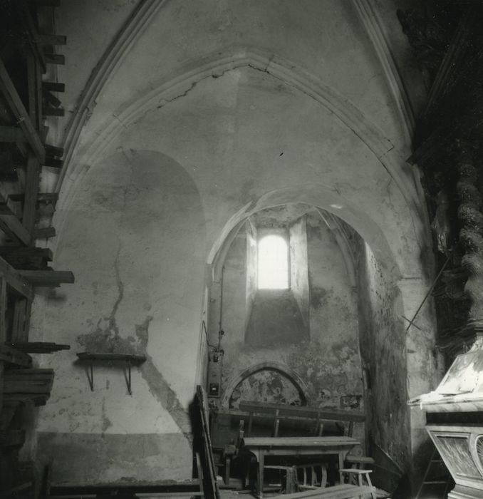 Ancienne église Saint-Jean : Croisillon nord, vue partielle