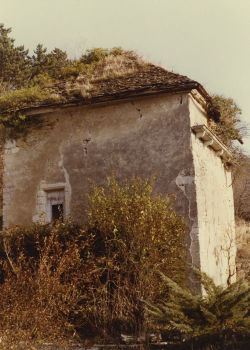 Prieuré de Glanot (ancien) : Pigeonnier, façades sud et ouest, vue générale