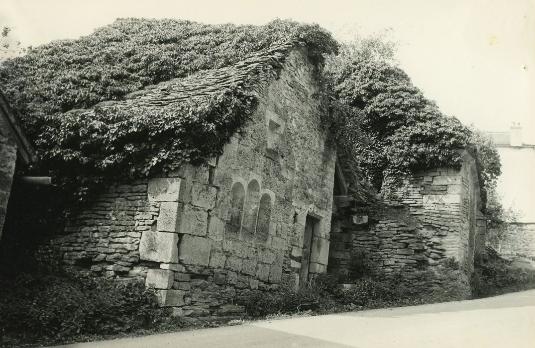 Hôpital (ancien) : Chapelle, façade est, vue générale