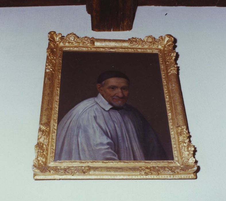 tableau, cadre : Portrait de saint Vincent de Paul