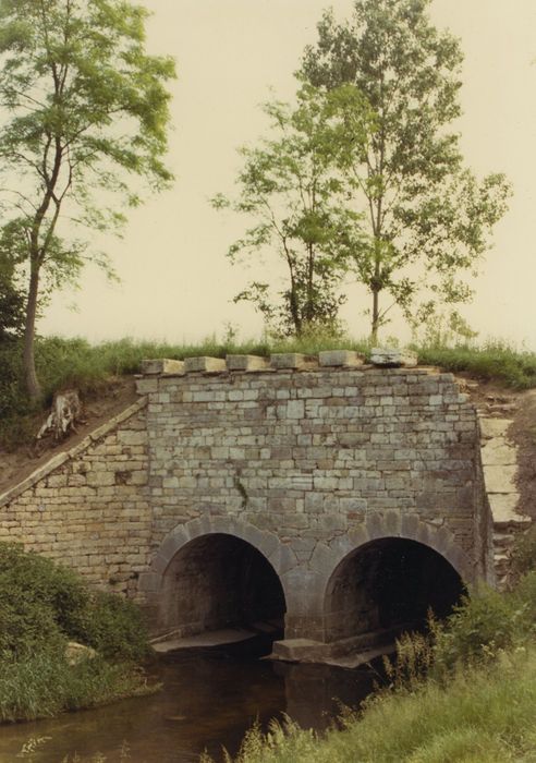 Pont-aqueduc des Arvaux sur la Varaude, vue générale