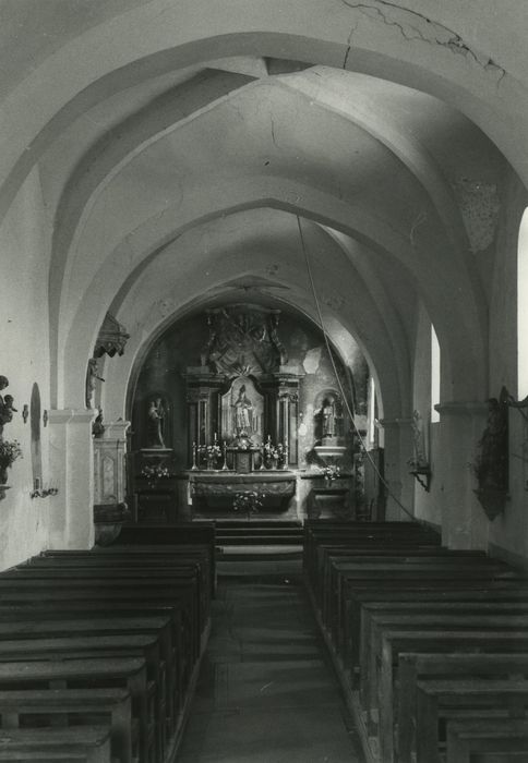 Eglise Saint-Léger : Nef, vue générale